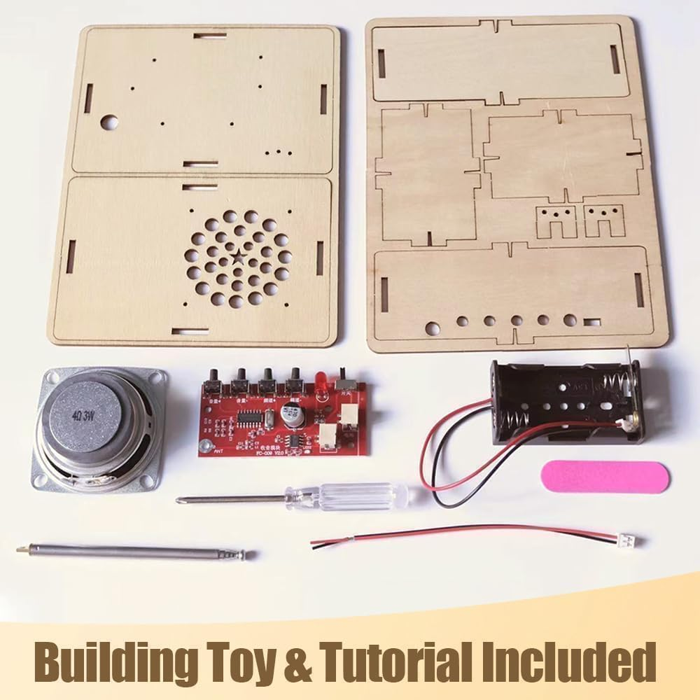 Science Kits for Kids Age 8-12 12-14, STEM Kits for Kids Age 8-10, STEM Toys Build Your Own FM Radio Kit, DIY Electronic Snap Circuits Projects Gifts for Teen Girls Boys 9 11 13 15 16+ image number 3