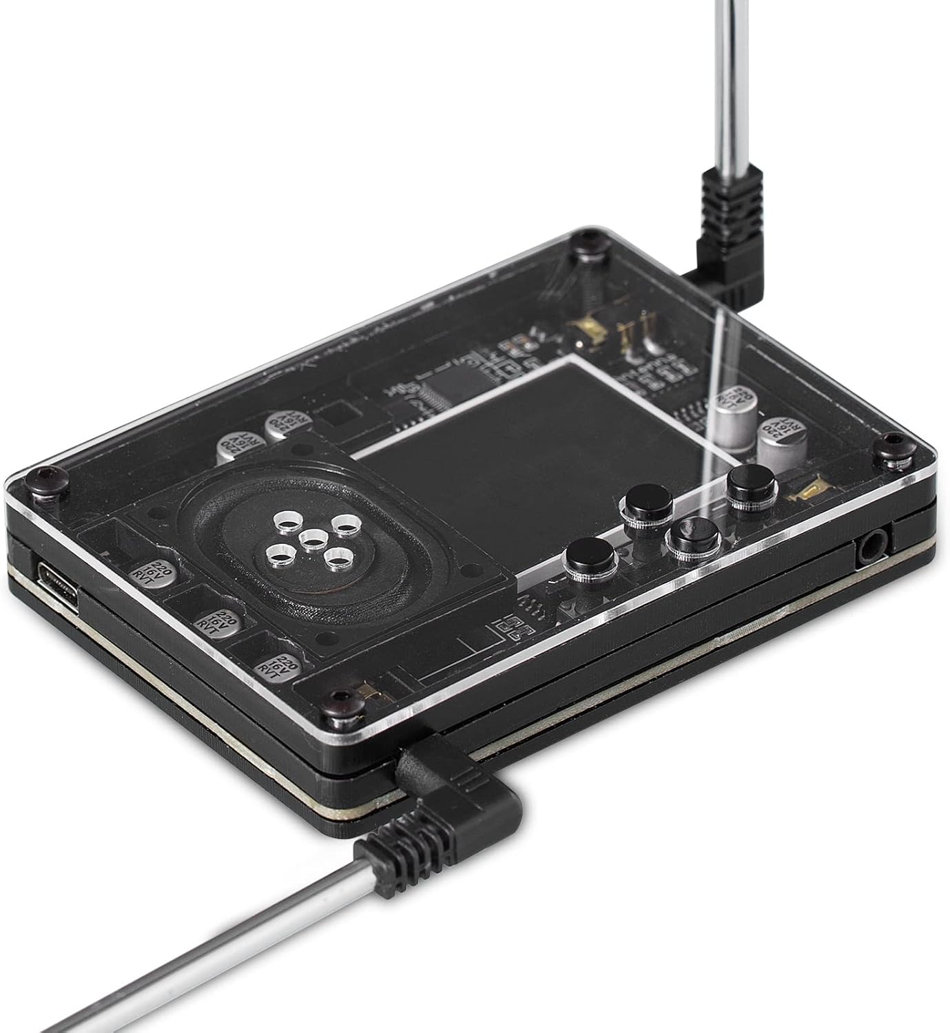 Mini Theremin: Theremin Musical Module, Mini Musical Instrument with Screen Display, Display Waveform, Time, Frequency, Volume, Piano Pitch, Best Friend image number 3