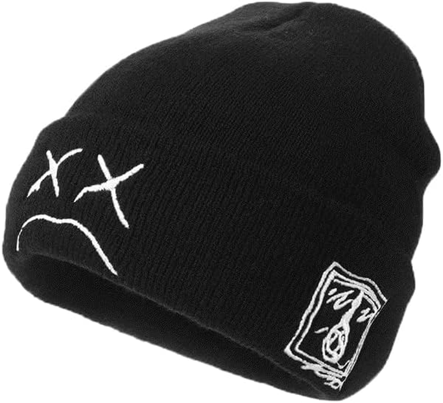 Fashion Autumn Winter Warm Beanie Hats Embroidery Cotton Caps Men Women Knitted Hip Hop Hats image number 3
