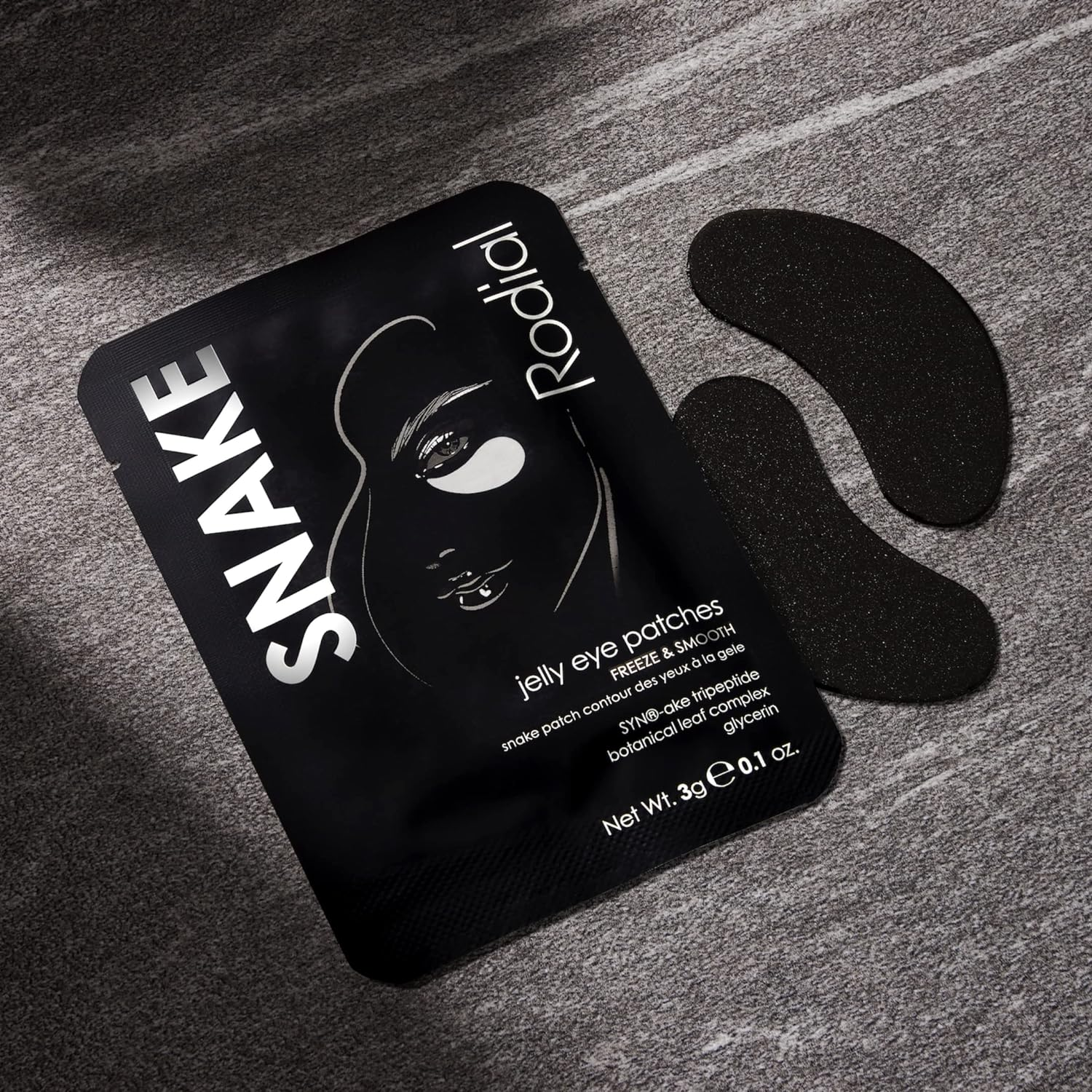 Rodial Snake Jelly Eye Patches Single Sachet, SKSNKEYESGLE image number 1