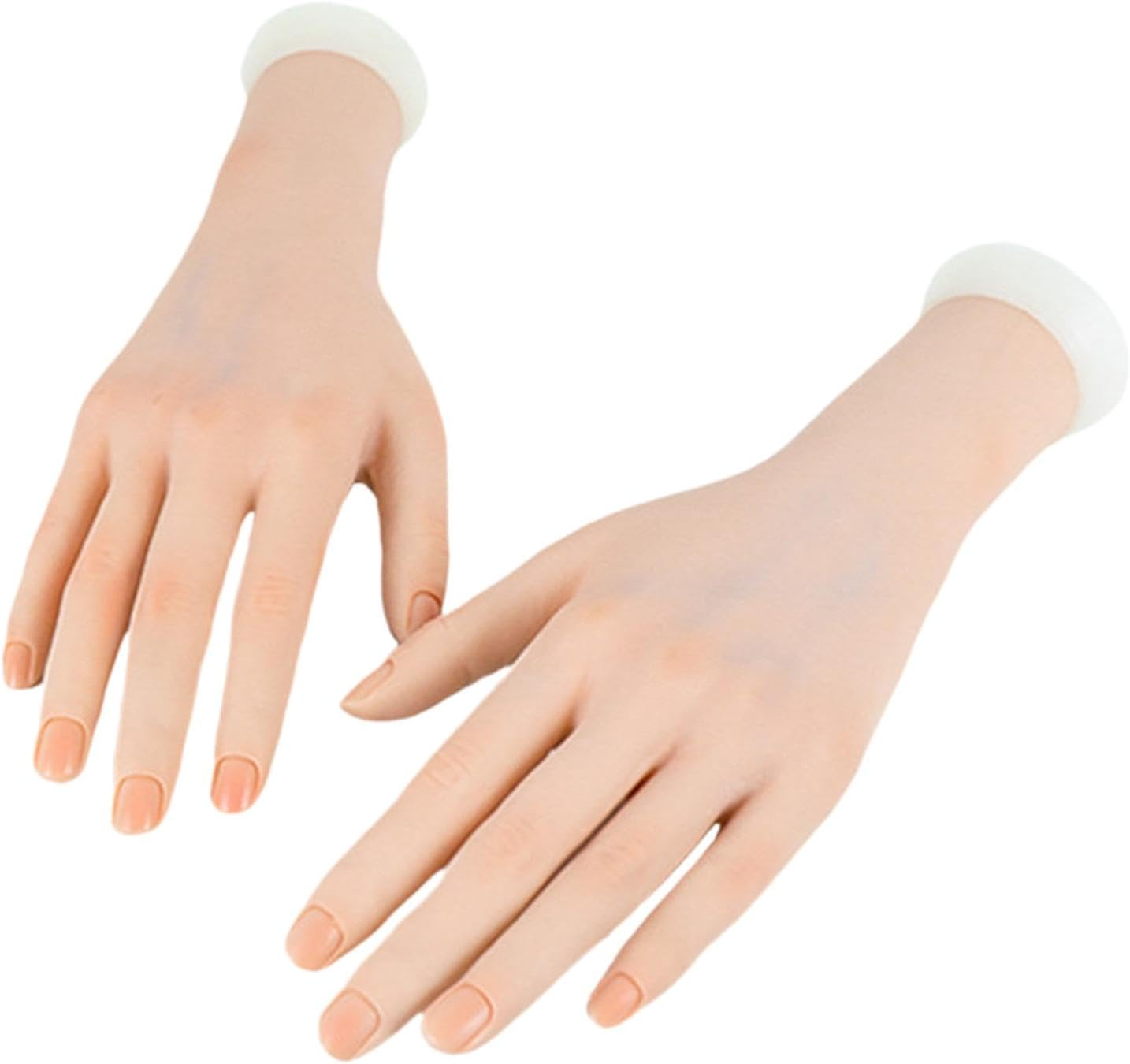 Practice Mannequin Hand Practice Hand for Acrylic Nails Soft for Photo Props image number 4