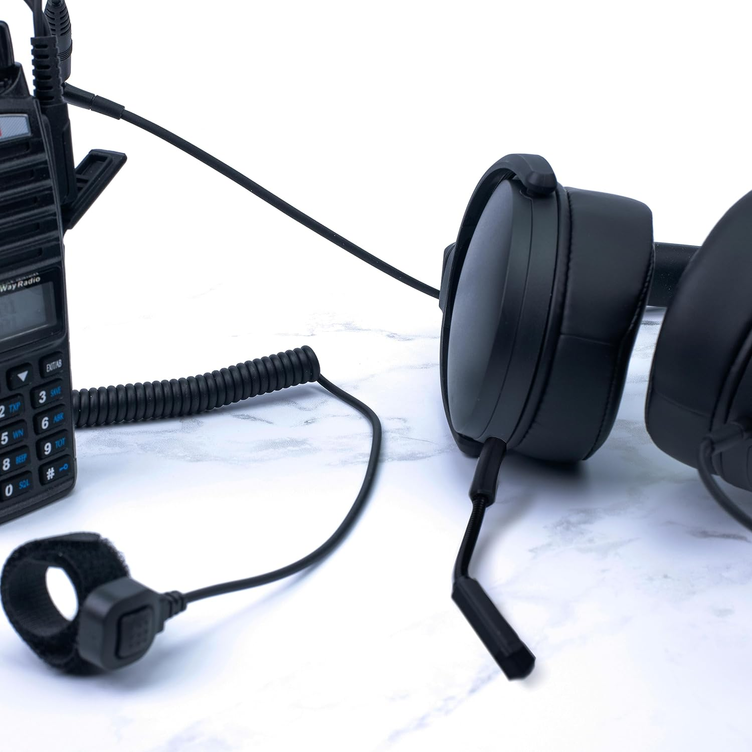 BTECH Universal 2-Pin K1 to 3.5Mm Audio Adapter with One-Touch PTT &ndash; Premium Compatibility with Baofeng, Kenwood Radios & 3.5Mm Headsets with In-Line Mics image number 5