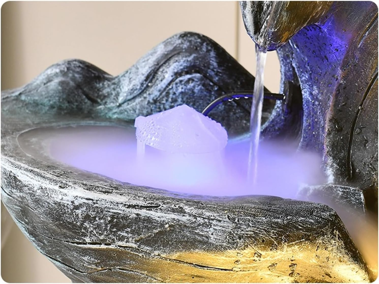 Outdoor Fountain Chinese Water Fountain Landscape, Home Living Room Courtyard Circulation Floor Decoration, Office Landscaping(S) image number 2