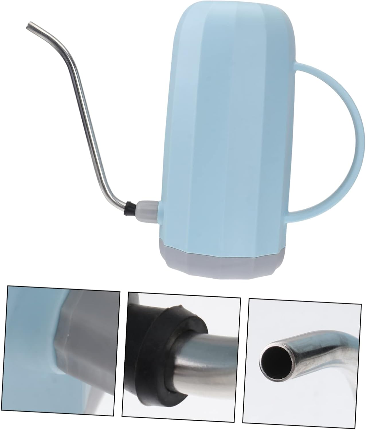 SUPVOX Watering Can for Garden Plants Long Spout Plastic Kettle for Bonsai and Indoor Gardening image number 3