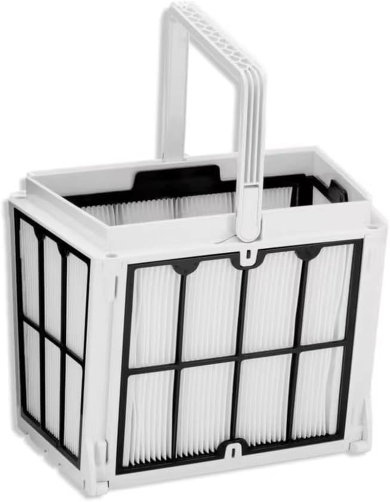 Ultra Fine Filters Compatible with Dolphin Active 20，Explorer E30，M600，Proteus Dx4，Triton PS， S200，S300, Pleated Pool Cleaner Replacement Part,Ultra-Fine Filter Basket &mdash; Part Number 9991458-R1