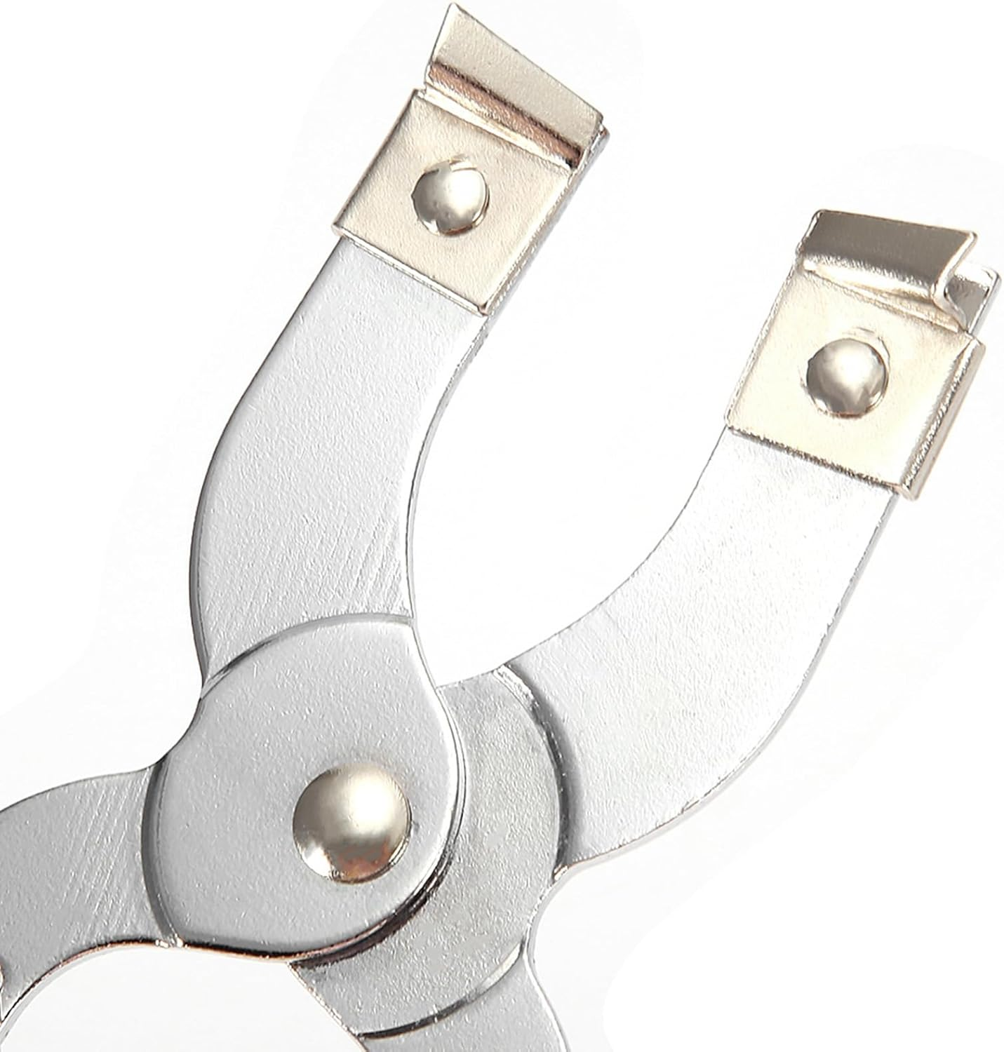 Piston Ring Installer Compressor Pliers, Aftermarket Piston Ring Installer Pliers with Chrome Vanadium Steel + Silicone, Makes Installation Easier and Quick, Maximum image number 5