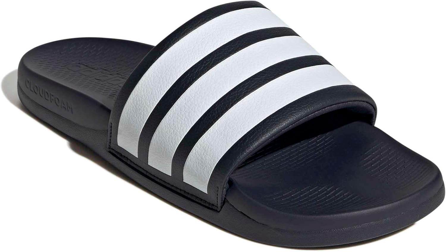 Adidas Adilette Comfort 2.0 Adult'S Slides, Legend Ink/Ftwr White/Legend Ink, 7 US