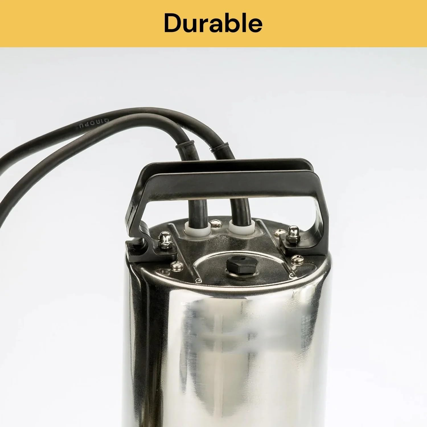 EZONEDEAL Powerful 1100W 1.5HP Submersible Dirty Water Pump Bore Tank Well Stainless Steel Casing Better Cooling Automatic On/Off Float Switching image number 4