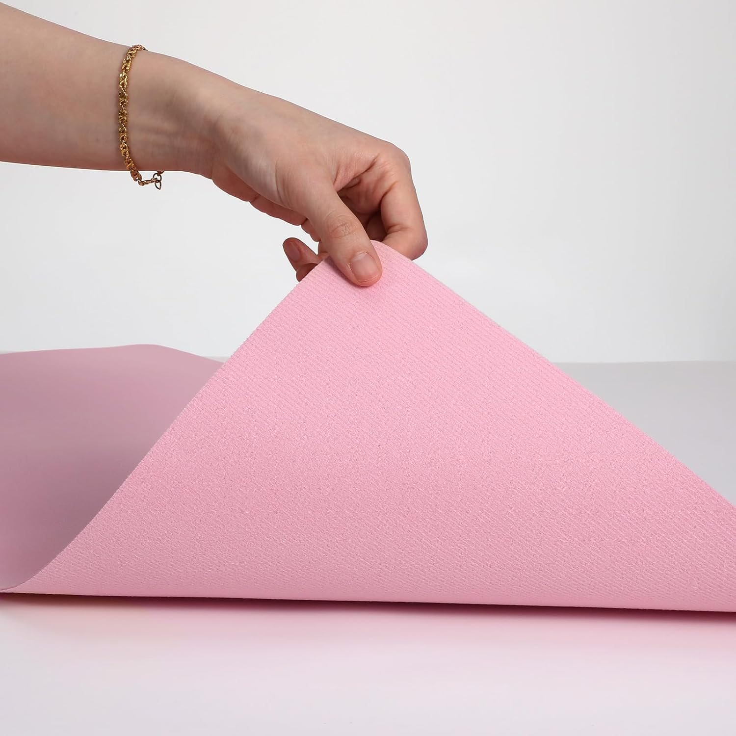 Nail Table Mat 60 X 30 Cm Pink Nail Art Arm Rest Hand Cushion Table Mat Non-Slip Soft PU Leather Waterproof Double-Sided Hand Rest Pad for Nail Studio Hand Rest Nail Design image number 1