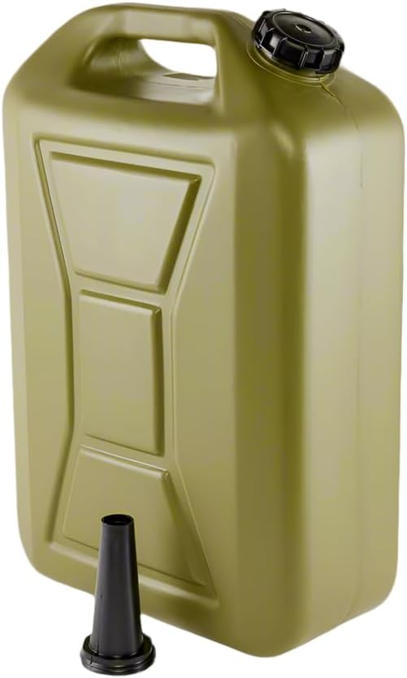 Camping Water Jerry Can 20L &ndash; Leakproof with Adjustable Pourer and Carry Handle | High-Temperature Resistant Outdoor Water Container image number 1