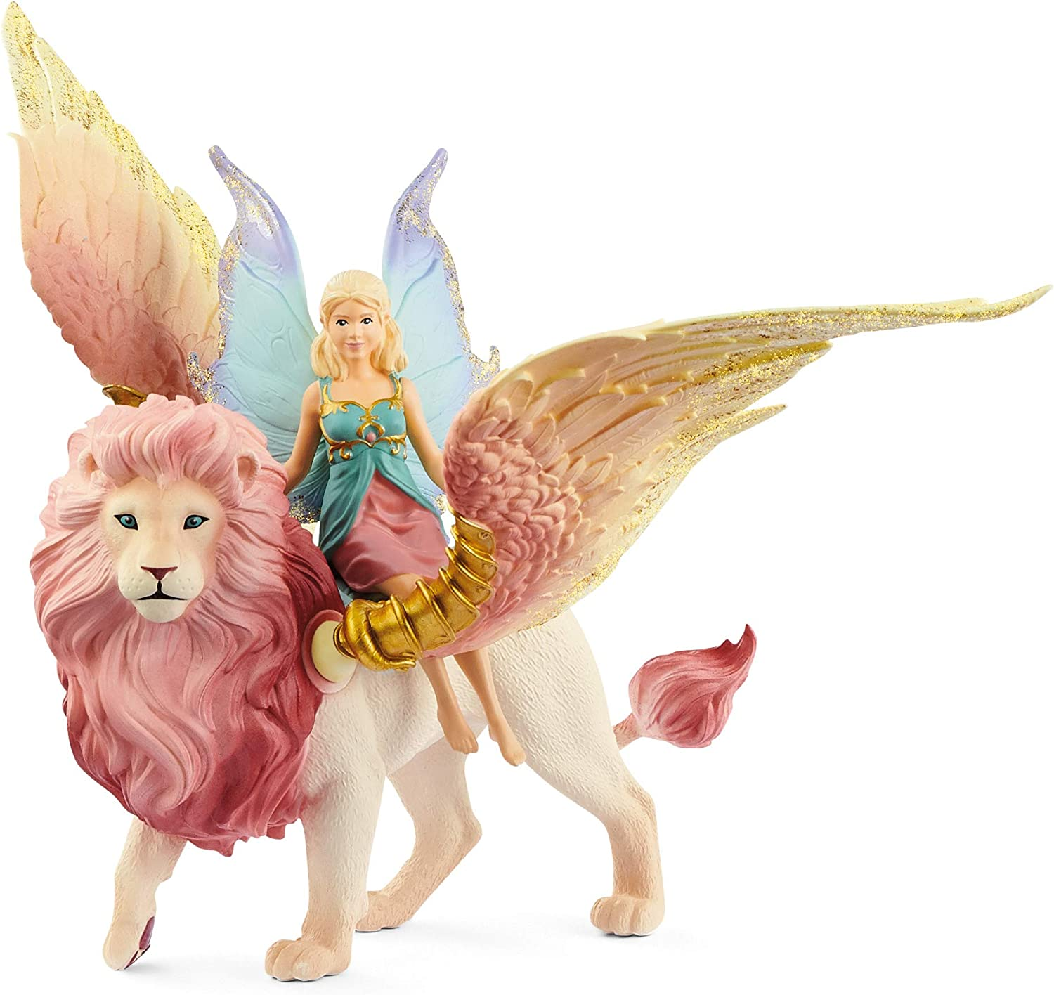 Schleich - Fairy in Flight on Winged Lion image number 2