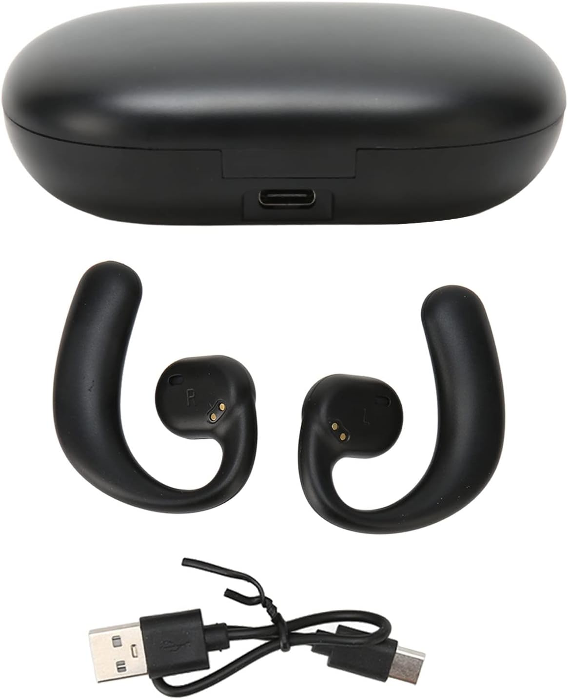 Tnfeeon Wireless Earbuds, Ergonomic Bone Conduction Sports Earphones, IPX7 Waterproof, 5.3, for Mobile and Tablet Users image number 2