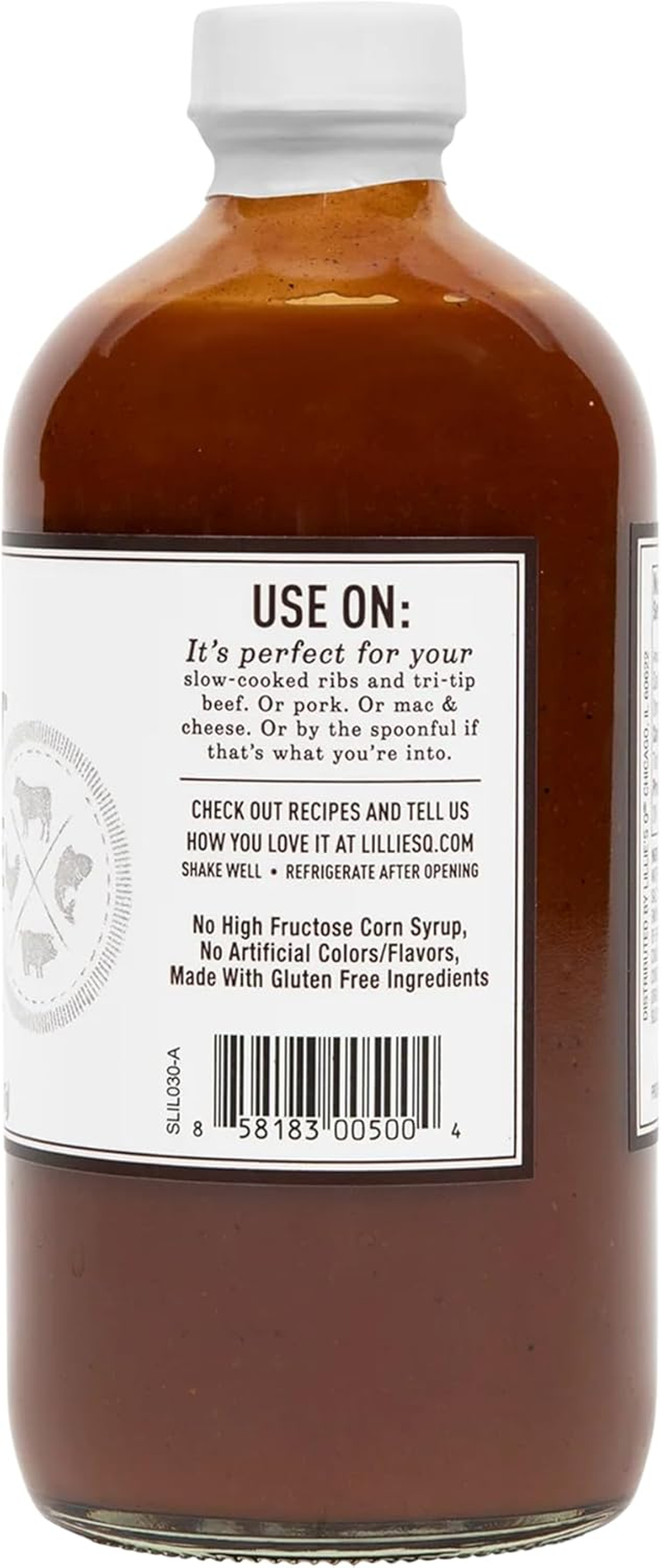 Lillie'S Q Hot Smoky BBQ Sauce, 595 G