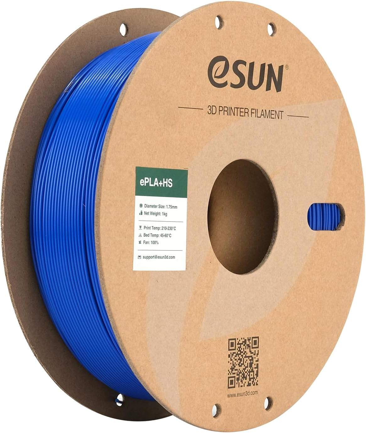 Esun PLA PRO Filament for 3D Printers High Speed PLA PRO 3D Printer Filament 1.75Mm Dimension Accuracy +/- 0.02Mm 1KG (2.2 LBS) Spool Fast Printing PLA 3D Printing Material，Cold White