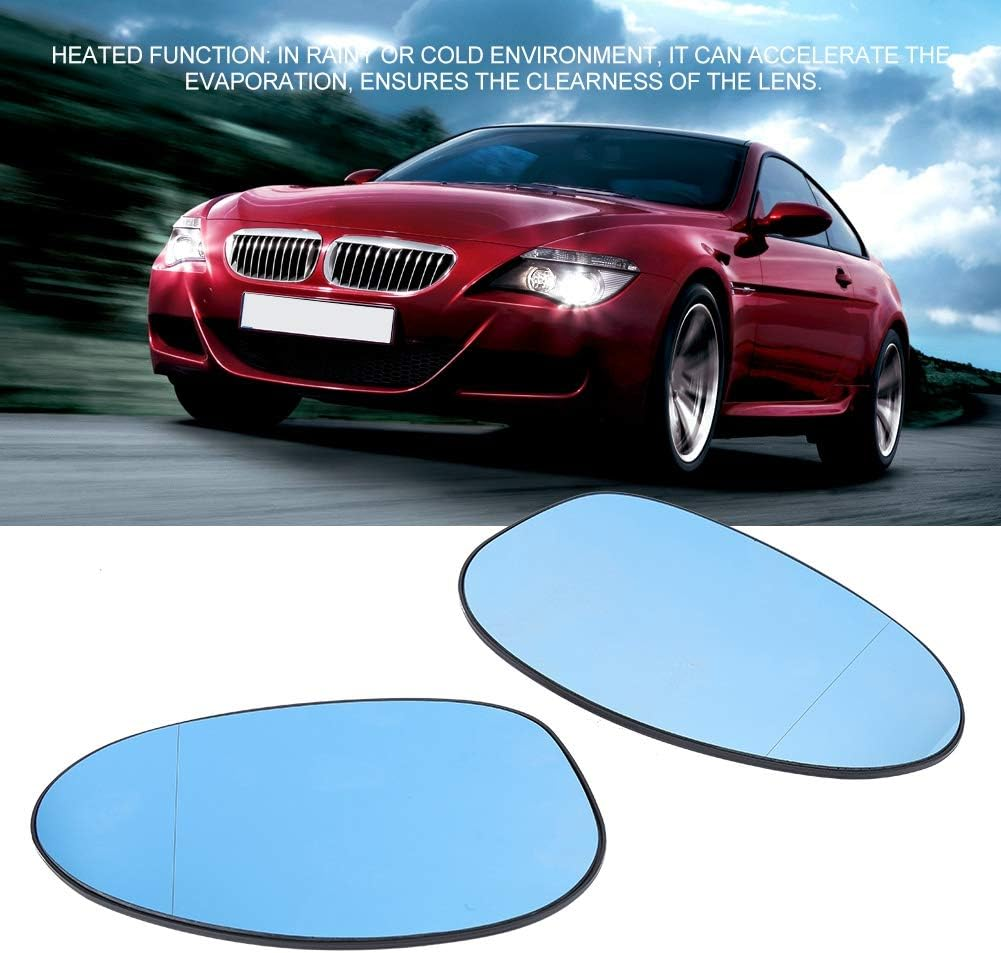 Car Door Heated -Fog Rearview Mirror Glass Compatible with E82 E90 E91 E92 E46 - Easy Plug and Play Installation image number 2