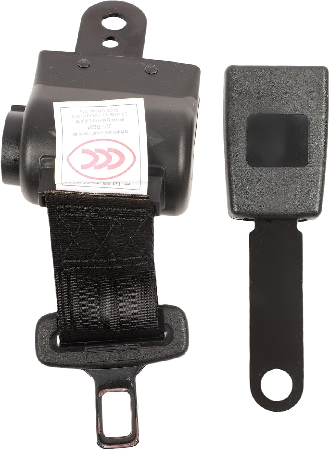 Ejoyous Forklift Retractable Seat Belt, 41In Adjustable Length, with Universal Seat Accessory, Compliant for Engineering Vehicles/Tractors/Landscaping Equipment Enhance image number 4