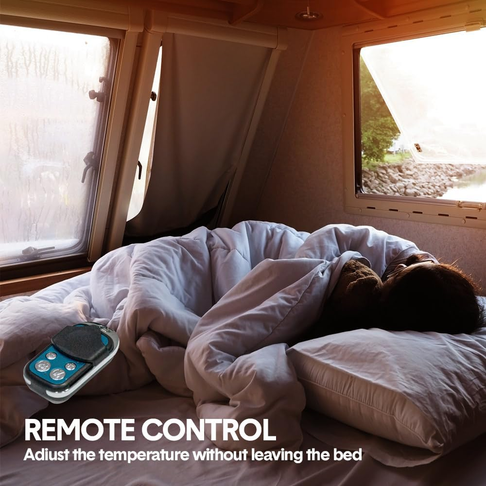 ALSTON Car Diesel Heater 12V/8KW Portable Parking Heater Fast Heating Thermostat 6 Level Adjustment with LCD Display for Car Truck Boat RV Campers Caravan image number 3