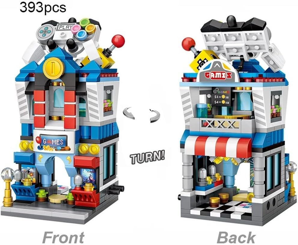 LOZ Building Blocks Educational Toy Modern Street View Architecture Model Nuts Store Houses Model Building Compatible with  Creator image number 5