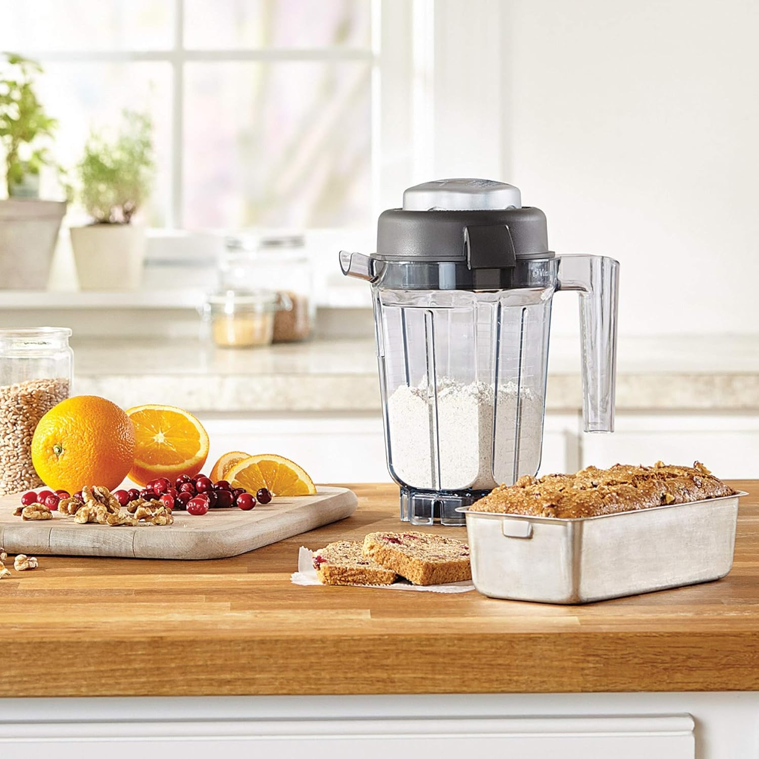 Vitamix Classic Dry Grains Container 0.9L, Lid/Cap/Blade/Tamper image number 5