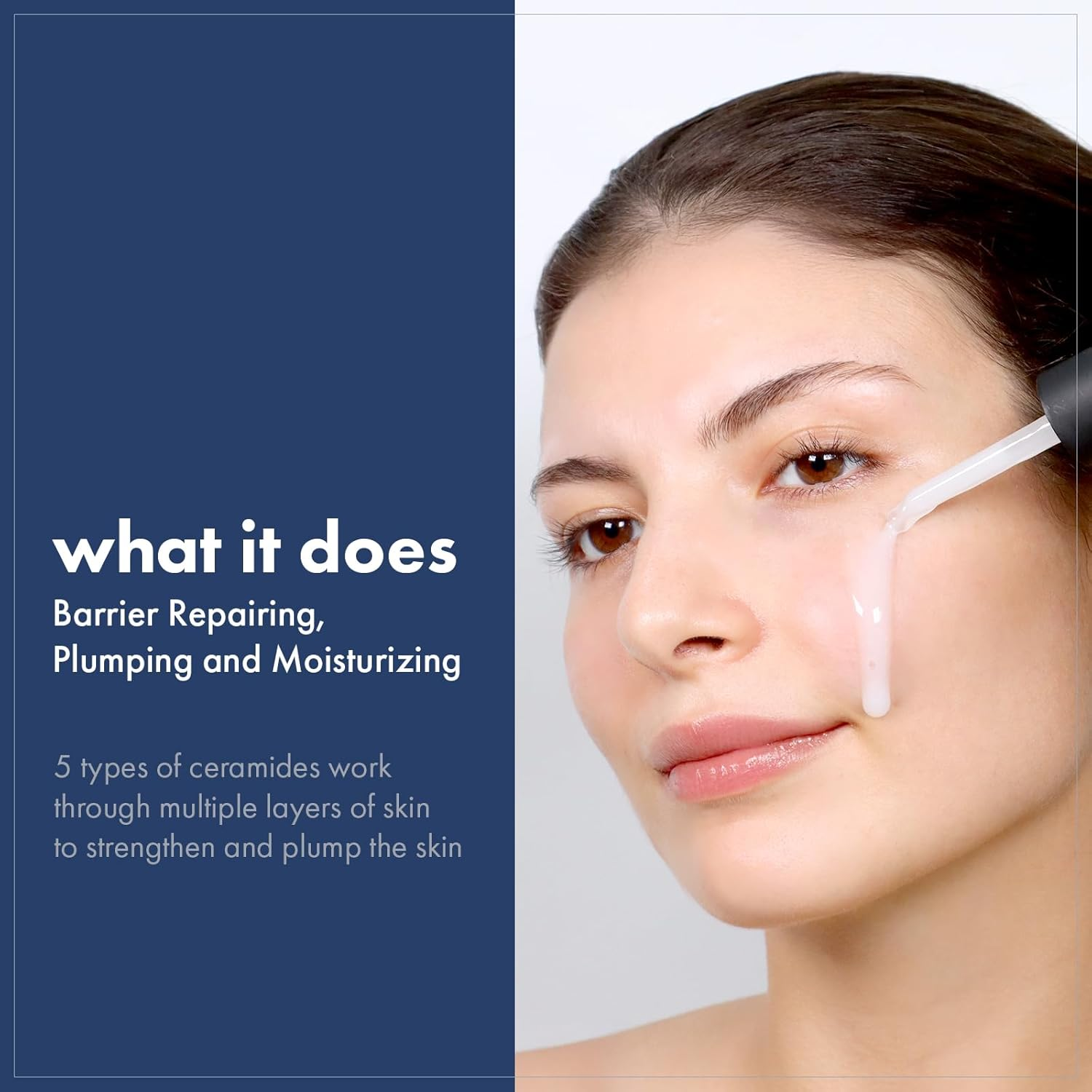 TOSOWOONG Ceramide Barrier Serum, Hydrating Serum for Face, 2,000Ppm Ceramide Complex, Niacinamide, Collagen, Panthenol, Centella, Glass Skin, Fragrance-Free, Korean Skin Care, 33 Ml / 1.11 Fl. Oz.