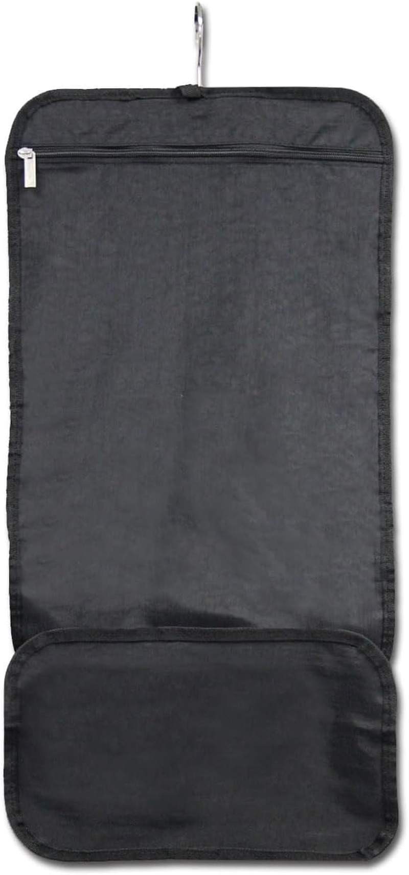 Dream Duffel Hanging Accessory Roll for Competition & Travel, Jewelry, Toiletry, & Cosmetic Bag, Black, Solid image number 1