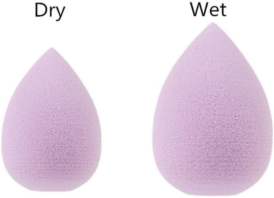 6 Pcs Mini Makeup Sponge Small Foundation Powder Concealer Highlight Eyeshadow Blender Sponges