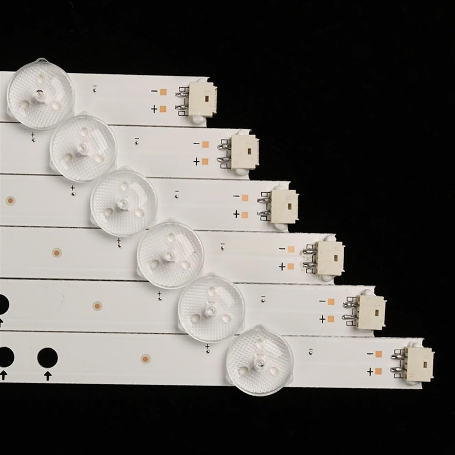 LOTOAK 12PCS LED Backlight Strip Compatible with Samsung UN60J6200AF 2013SVS60 3228N1 D3GE-600SMA-R2 BN96-29074A 29075A D3GE-600SMB-R1 Kit (Color : 12Pcs(1Tv)) image number 2