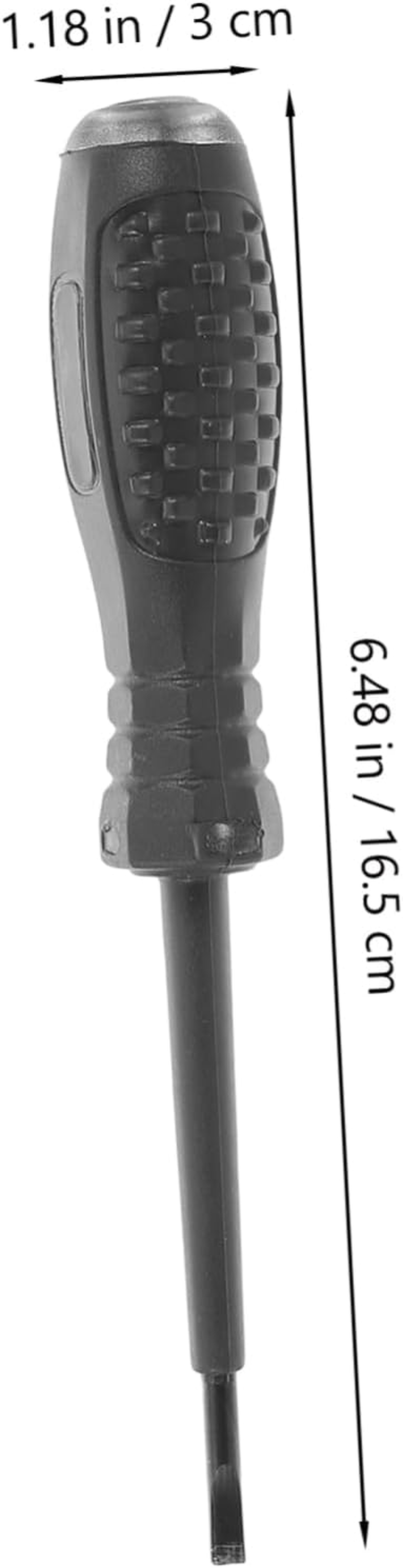 Hoement Precision Voltage Testing Pen Electrician'S Tool Light Bulb Tester Automotive Circuit Testing Magnetic Flathead Screwdriver image number 1