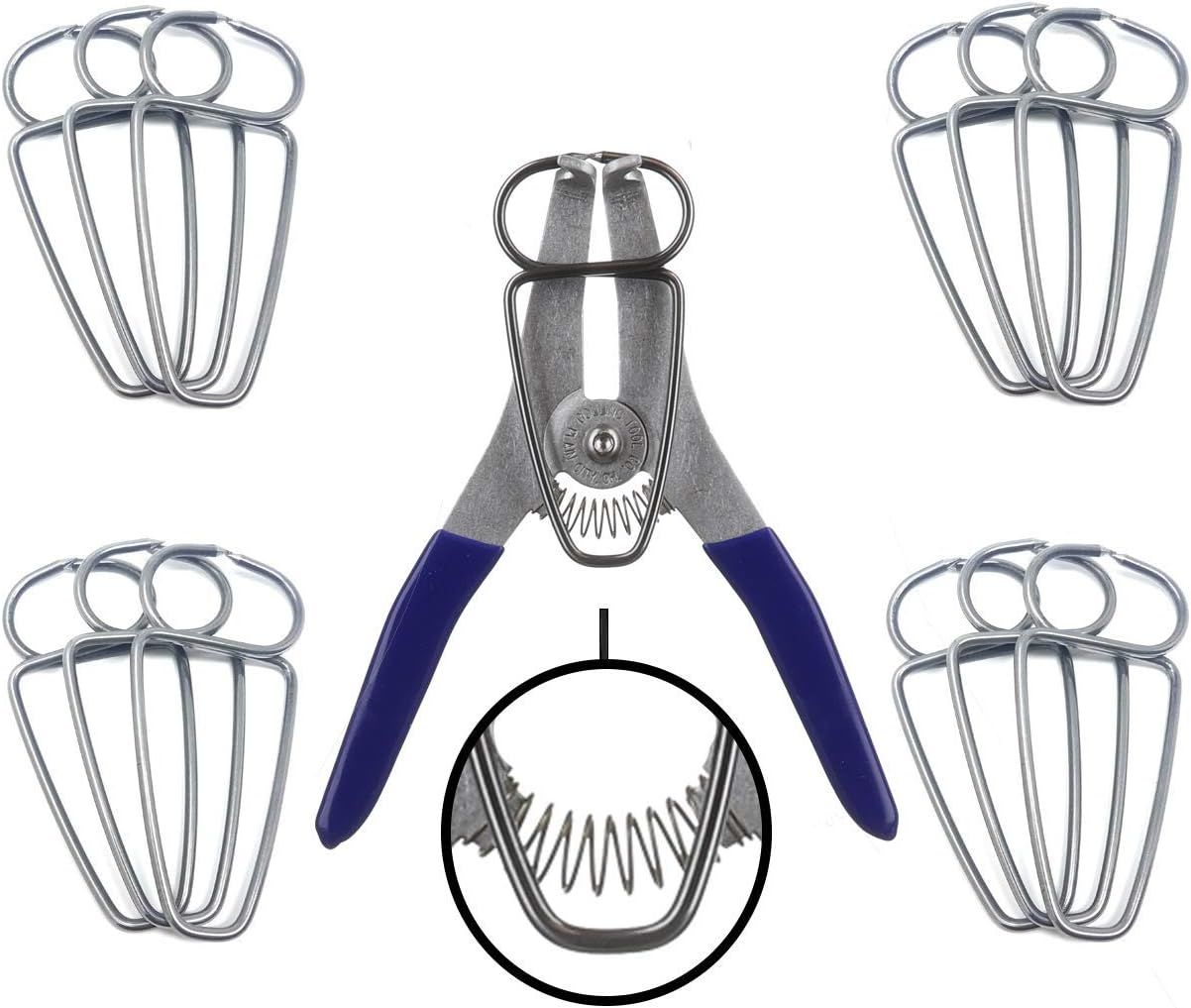 Collins Spring Loaded Pliers and 13 Miter Clamps - Proudly Made in the USA image number 1