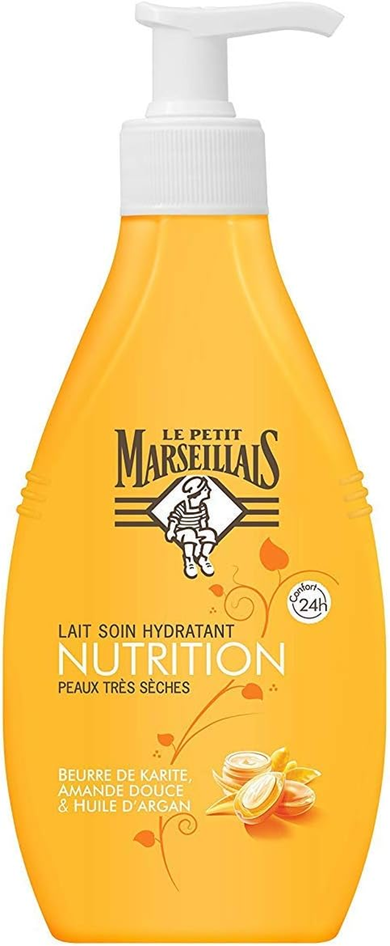 Le Petit Marseillais Body Lotion Lait with Argan Oil 250 Ml