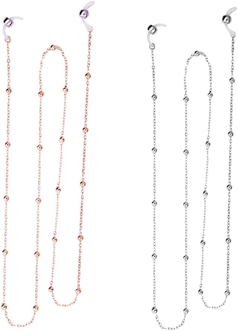 Glasses Chain String Unique Beaded Alloy Retainer Eyewear Accessories Jewelry image number 5
