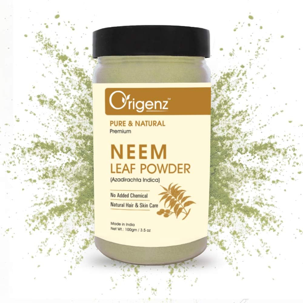Origenz Premium Amla Reetha Shikakai Neem Powder Combo Pack for Healthy Hair (Pack of 4 X 100Gm)
