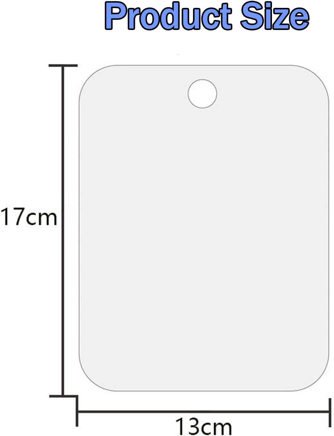 Shower Mirror anti Fog Large Size Bathroom Wall Mounted Mirror for Shaving Makeup Facial Care, Fog Resistant Shower Mirror for Home Bathroom Use image number 3