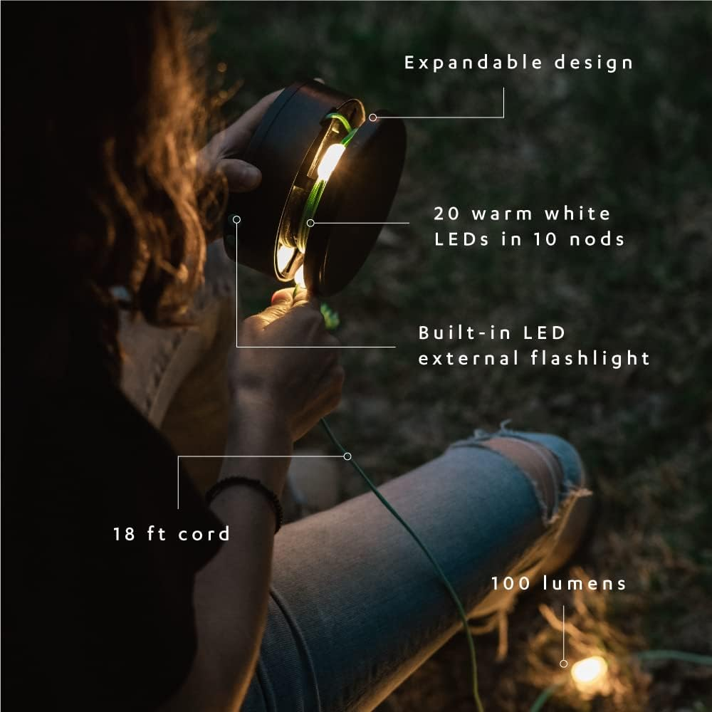 MPOWERD Luci Solar String Lights + Charger image number 5