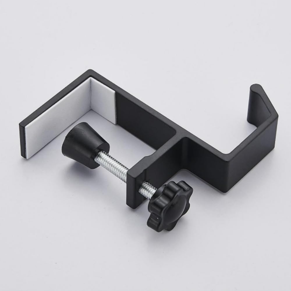 DACUAN Purse Hanger for Desk, 2Pcs Headphone Holder Clamps, Universal Fit Desk Headphone Hanger, Movable Table Hooks for Hanging Bags Clothes, Hats, Coats image number 2