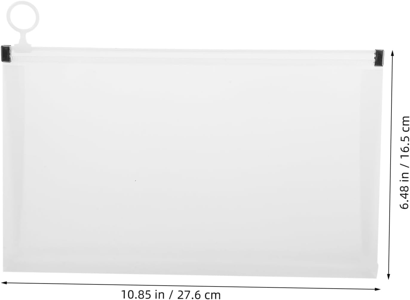 FUNNETOYU 4Pcs Bill Storage Bag Zippered File Pouch Reusable Document Holder for Receipts and Money Multi-Function Organizer image number 1