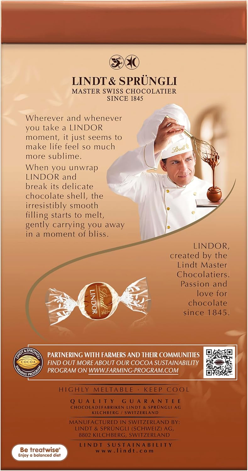 LINDOR Milk Tiramisu Bag 123G image number 2