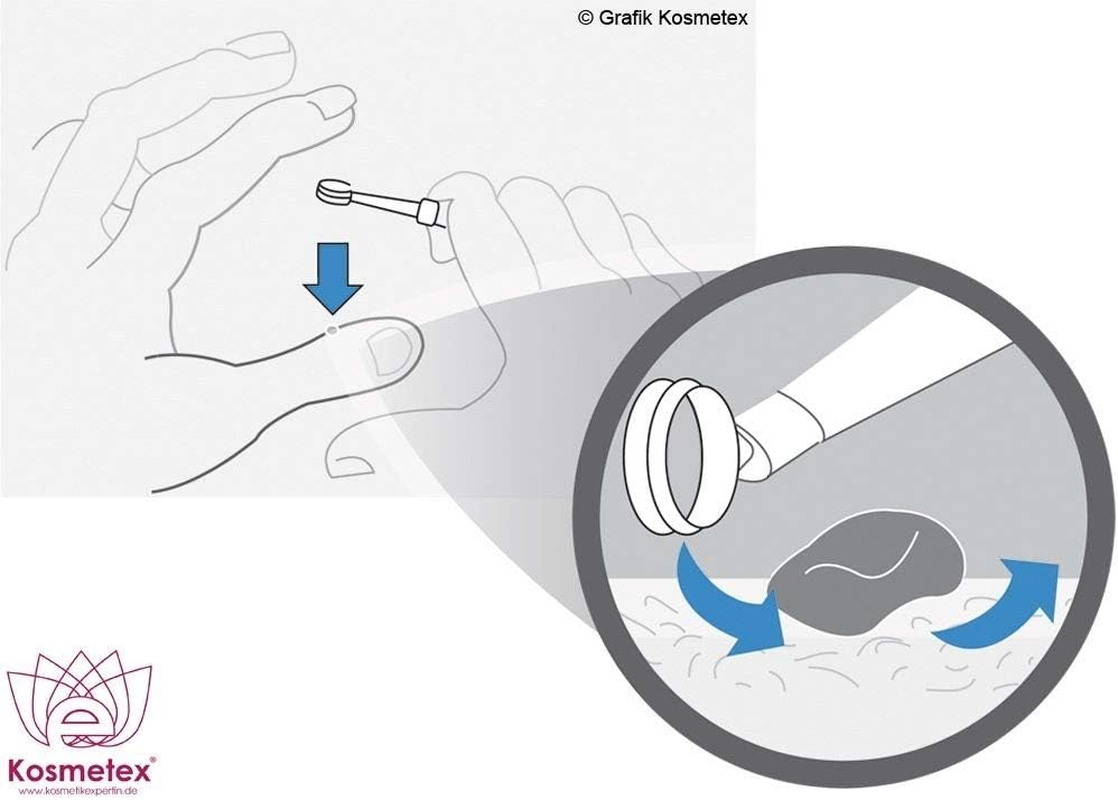 Skin Curette, Sharp Kai Curette for Curettage, Kosmetex Skin Curette, 4 Mm image number 3