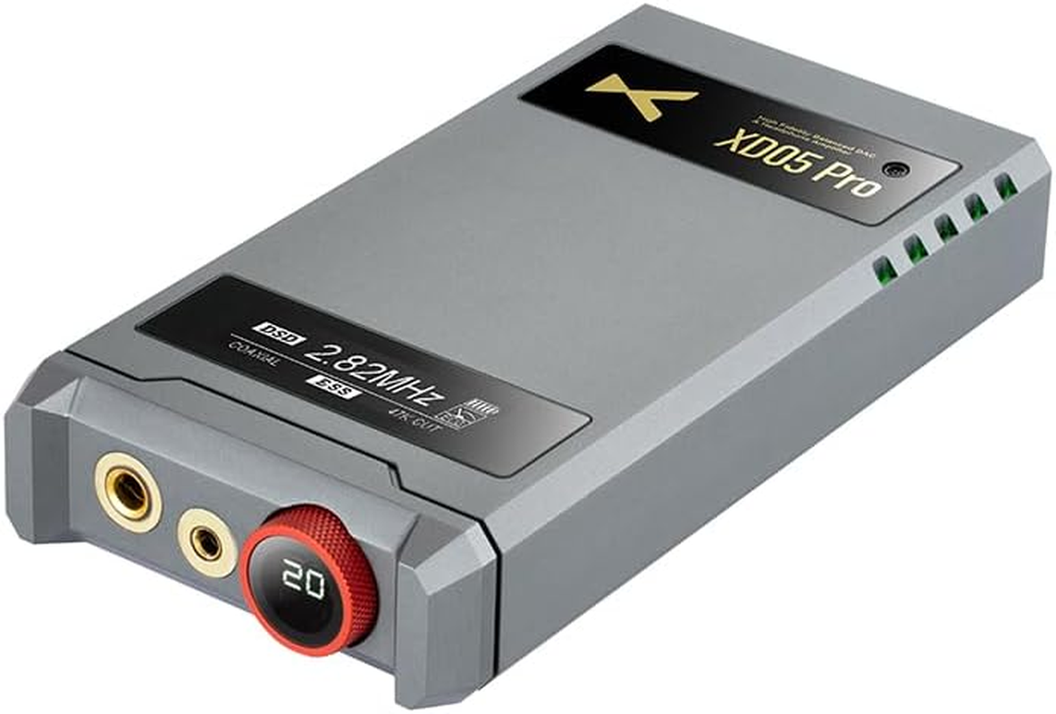 XDUOO XD05 Pro Portable Full Balanced DAC Headphone Amplifier Double Screen 4.4 Balanced USB XMOS XU316 AMP Decoder image number 5