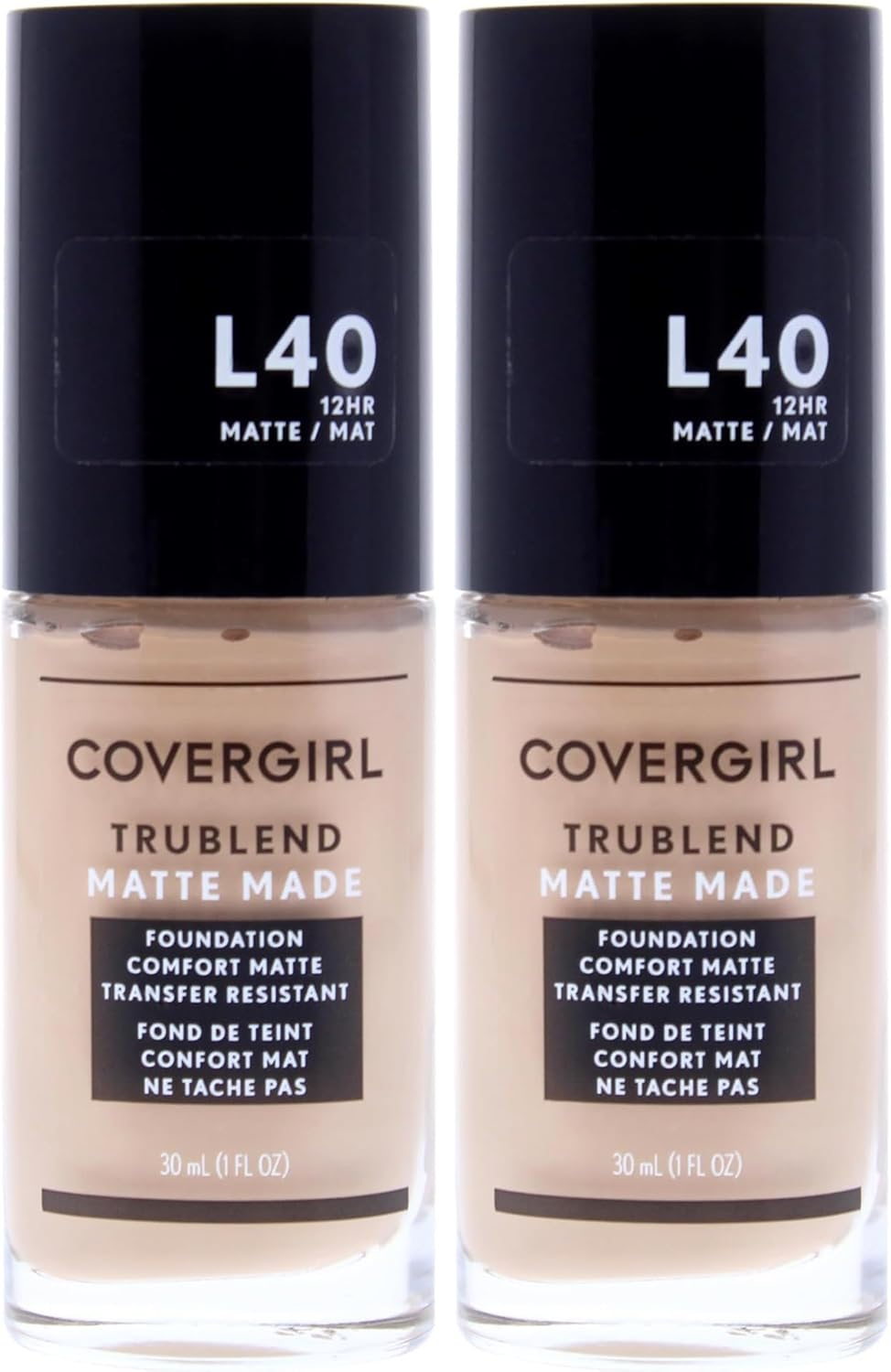 Covergirl Trublend Matte Made Foundation 30 Ml, L40 Classic Ivory