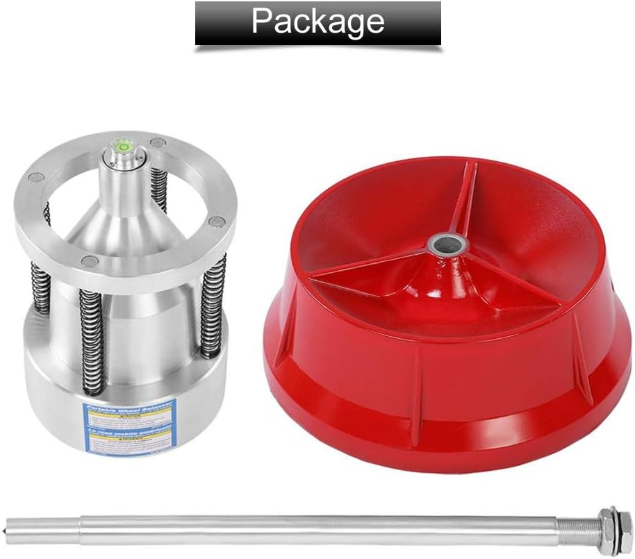 Portable Hubs Wheel Tire Balancer Bubble Level Heavy Duty Rim Tire Balancing Machine for Car Light Truck Wheel Repair Balancer Professional Portable Hubs Wheel Tire Balancer