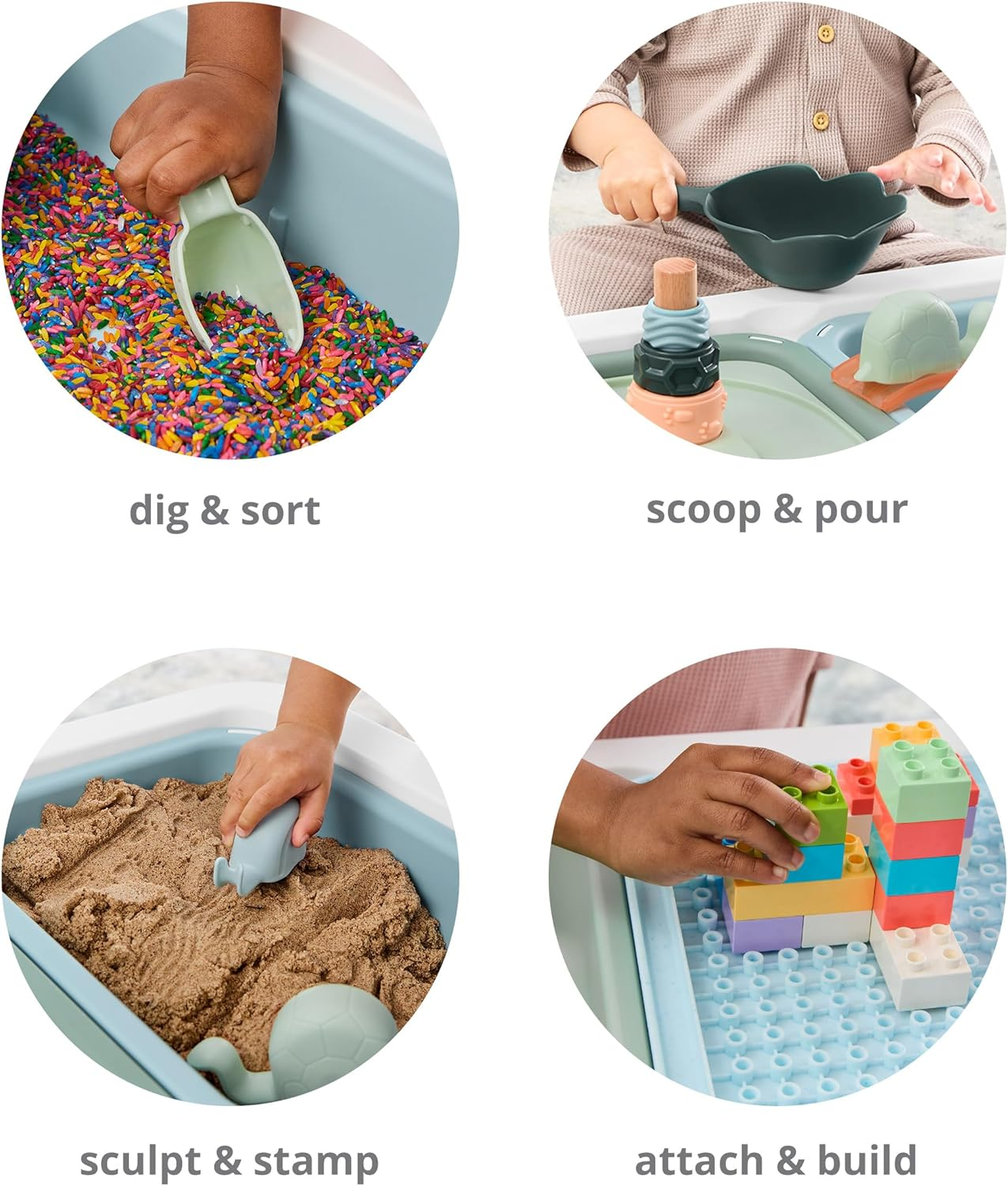 Skip Hop Discoverosity 3-In-1 Toddler Sensory Table