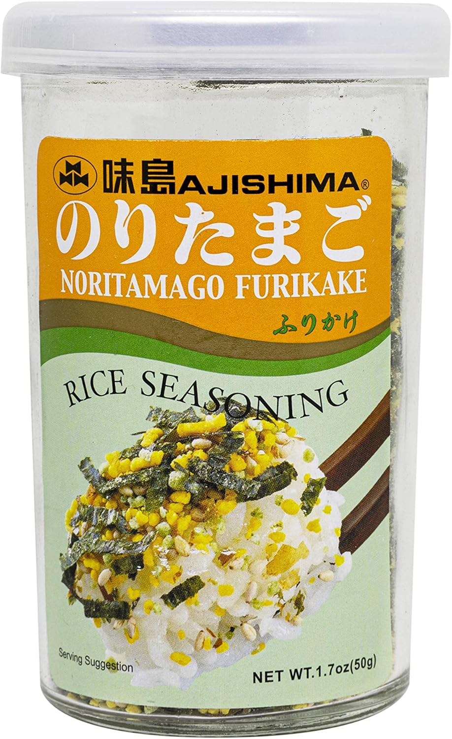 Ajishima Noritamago Furikake Rice Seasoning, 50 G