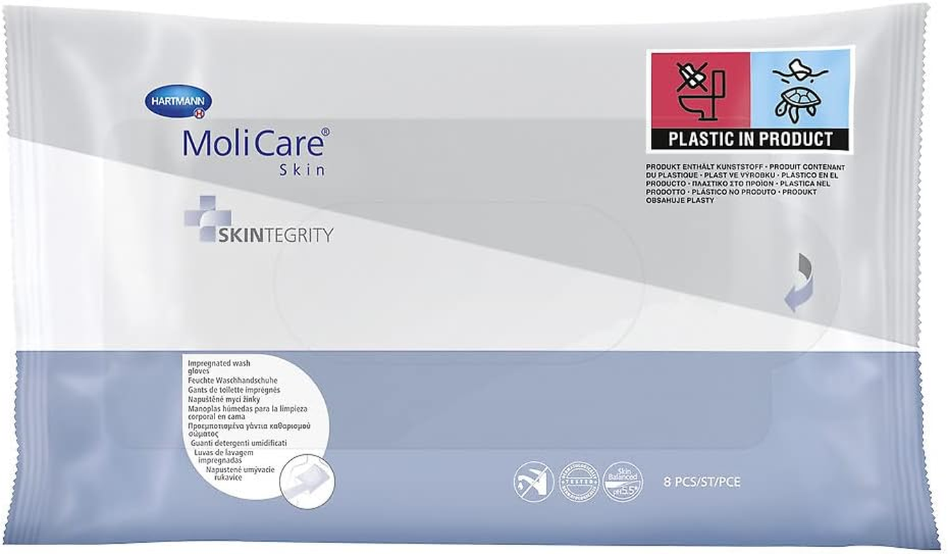 Hartmann Molicare Skin Wash Mitts Pack of 8 image number 3