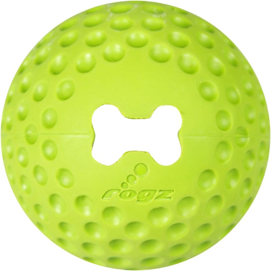 Rogz Gumz Ball Lime, Medium
