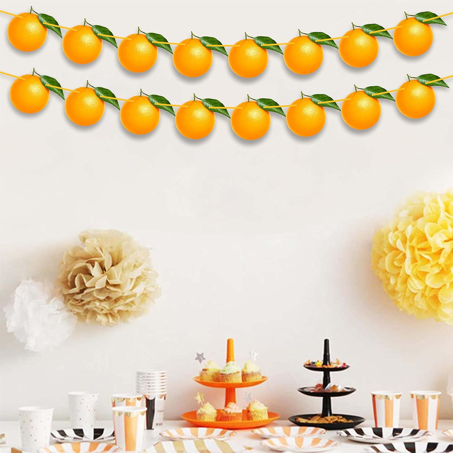 Orange Garland Decoration
