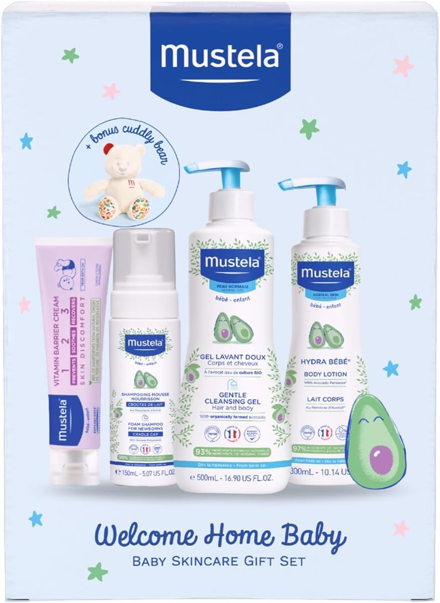 Mustela Welcome Home Baby Set - for Normal Skin - 4 Pc image number 3