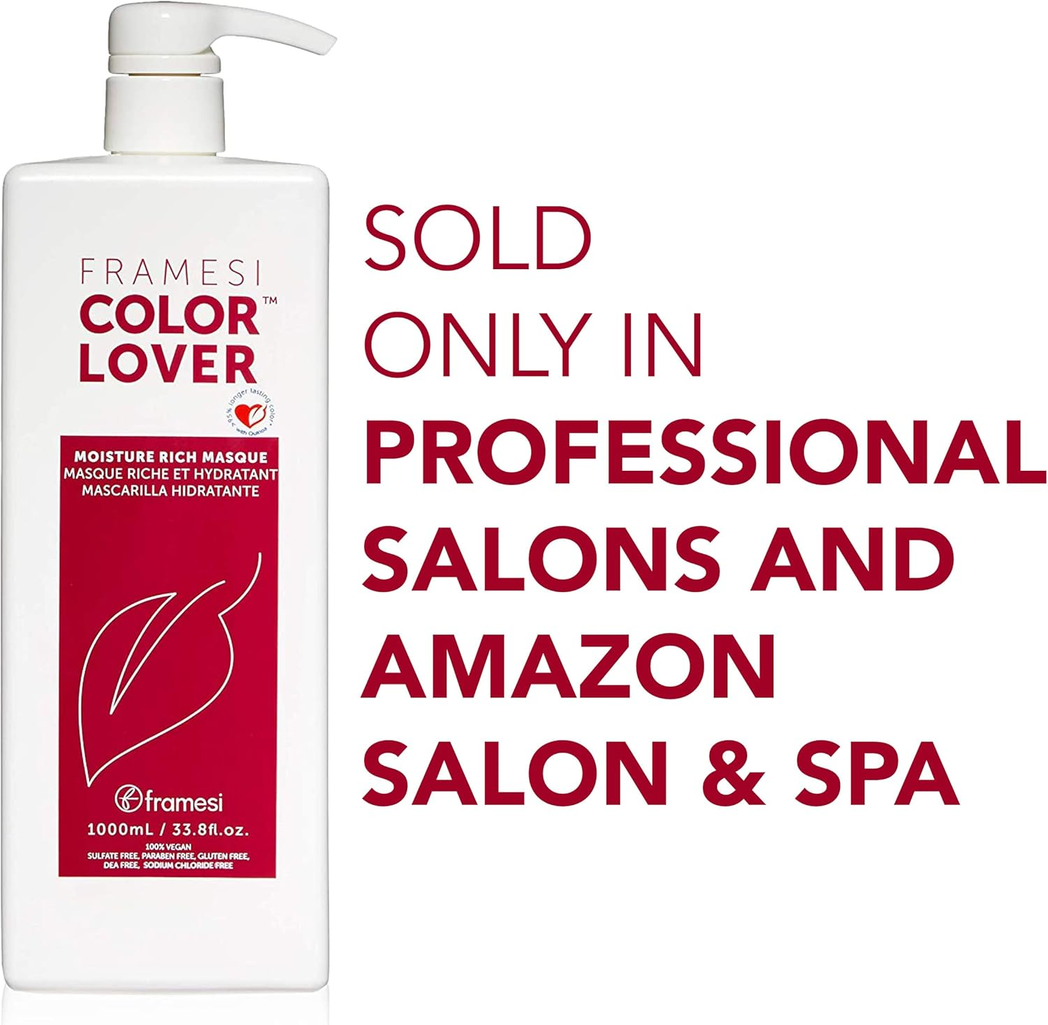 Framesi Color Lover Moisture Rich Masque, 1000 Ml image number 3