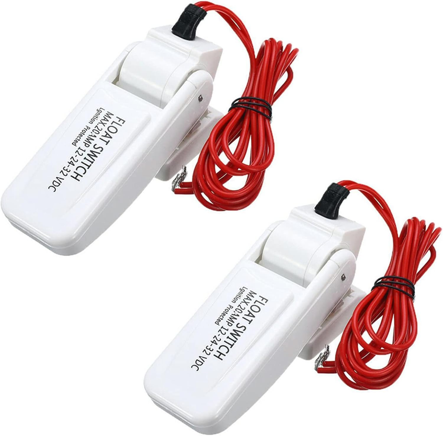 2X Bilge Pump Float Switch Automatic 12V 24V or 32V for Boat Yacht Caravan Camping Marine Fishing Water Pump Auto ON/OFF image number 3