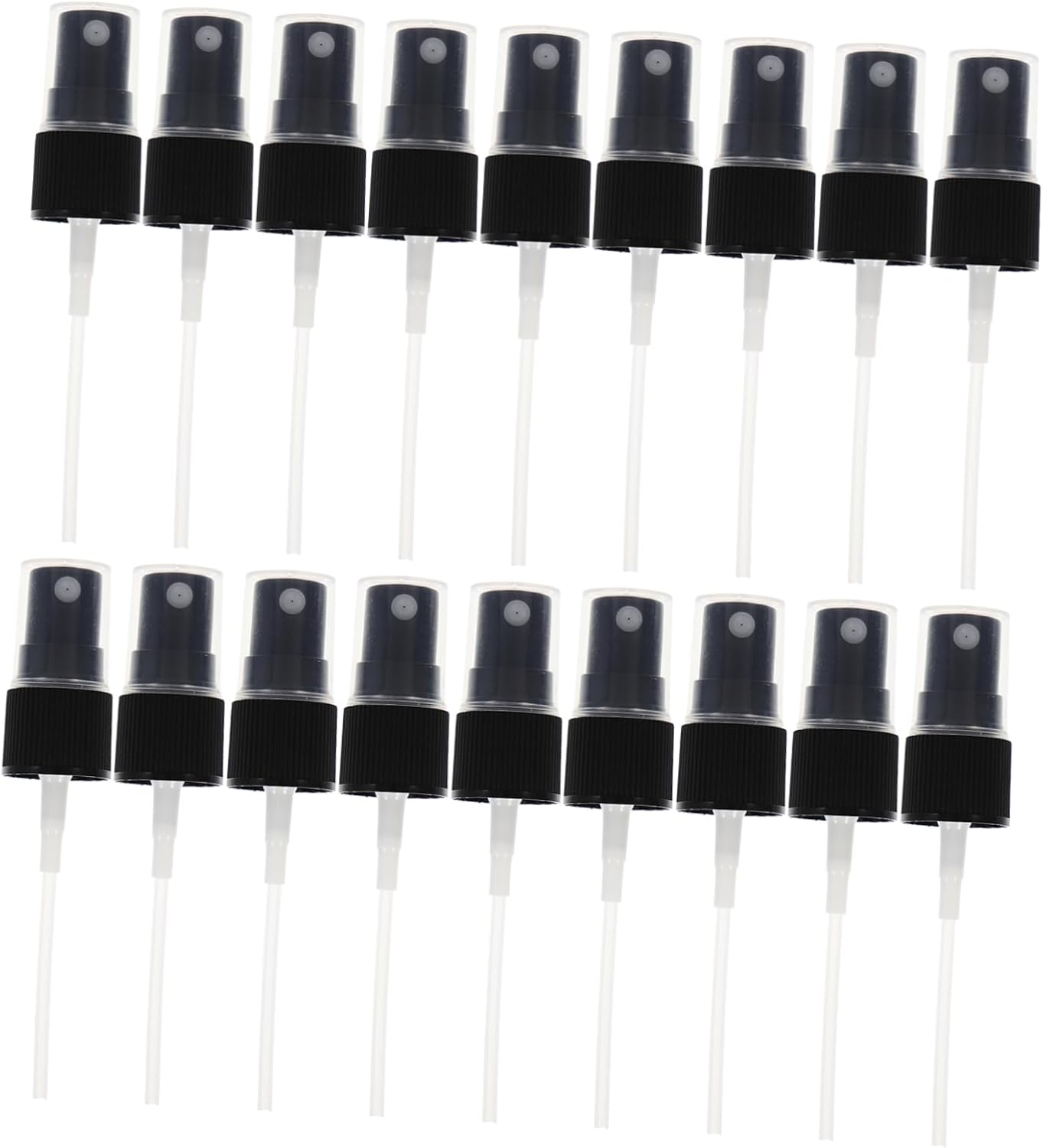 Garneck 40Pcs Spray Bottle Top Replacement 20Mm Fine Mist Spray Nozzles Reusable Pump Heads for Toner Perfume Essential Oils and More